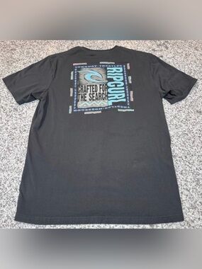 Rip Curl Torquay Trestles Shirt, Size Large, Black, Standard Fit